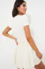 Cream Knit Mini Dress sold by Tuckernuck