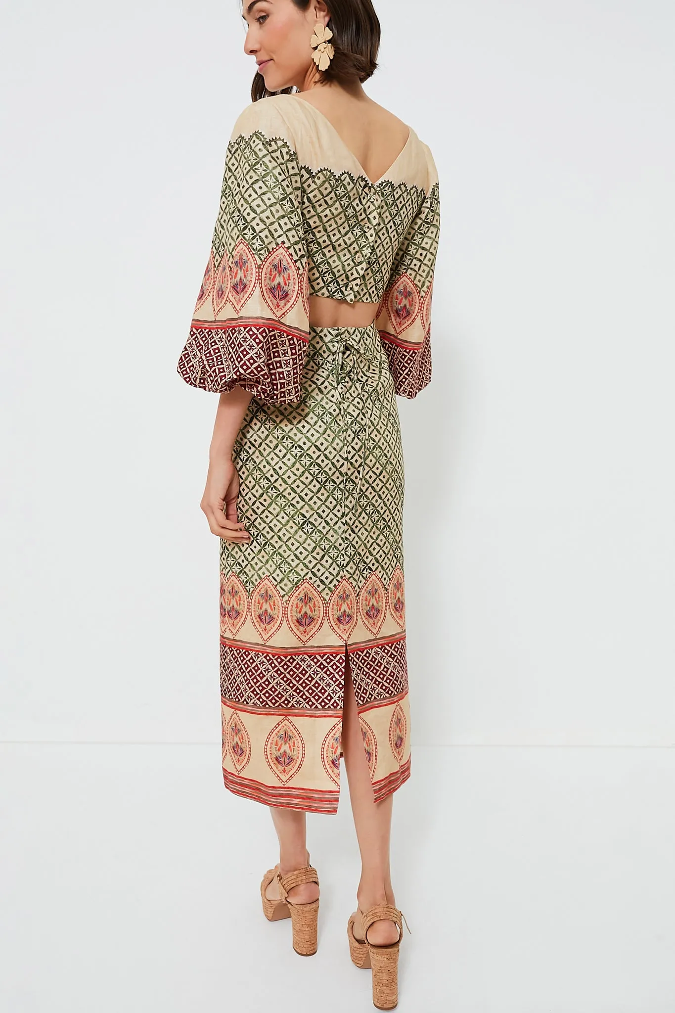 Myrtle Lotus Neelam Dress sold by Tuckernuck product image thumbnail 4