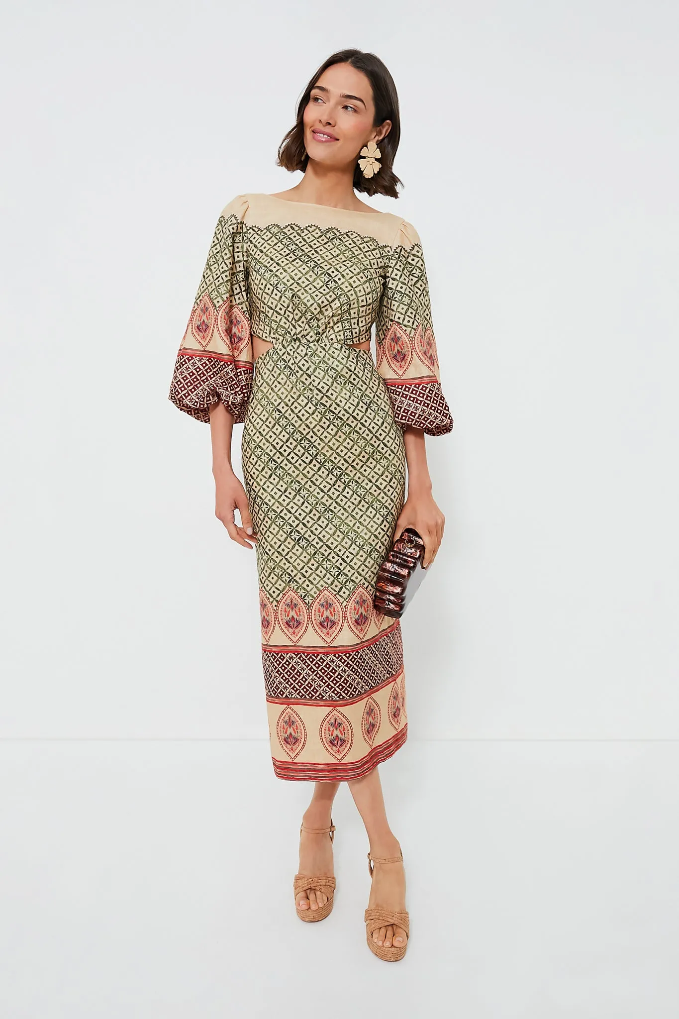 Myrtle Lotus Neelam Dress sold by Tuckernuck product image thumbnail 2