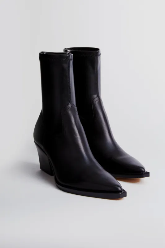Black Rutger Booties sold by Tuckernuck