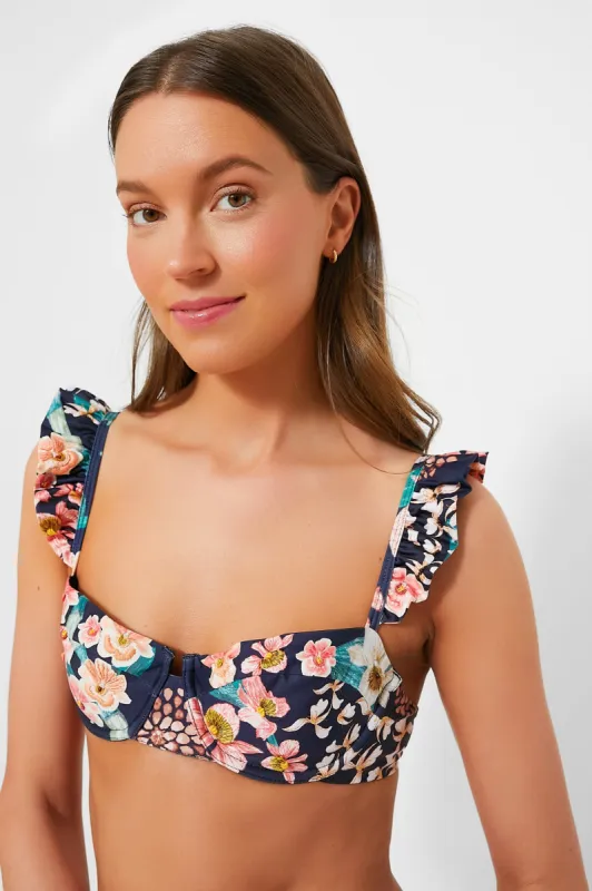 Danza Kiwi Bikini Top sold by Tuckernuck