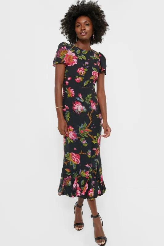 Ink Morlaix Fleur Grande Lulani Dress made by Tuckernuck