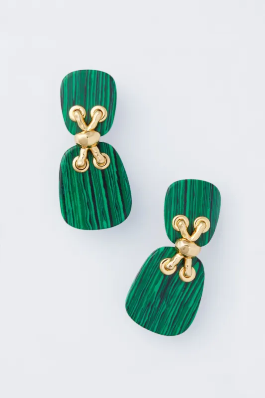 Malachite Townes Earrings sold by Tuckernuck