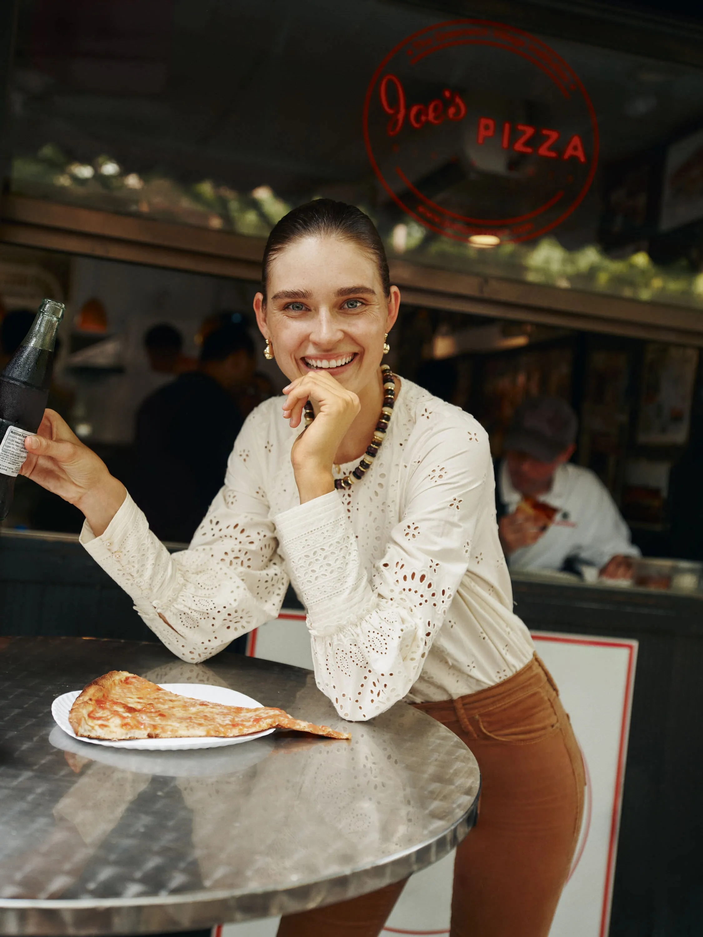 Cream Lainey Eyelet Longsleeve Top sold by Tuckernuck product image thumbnail 2