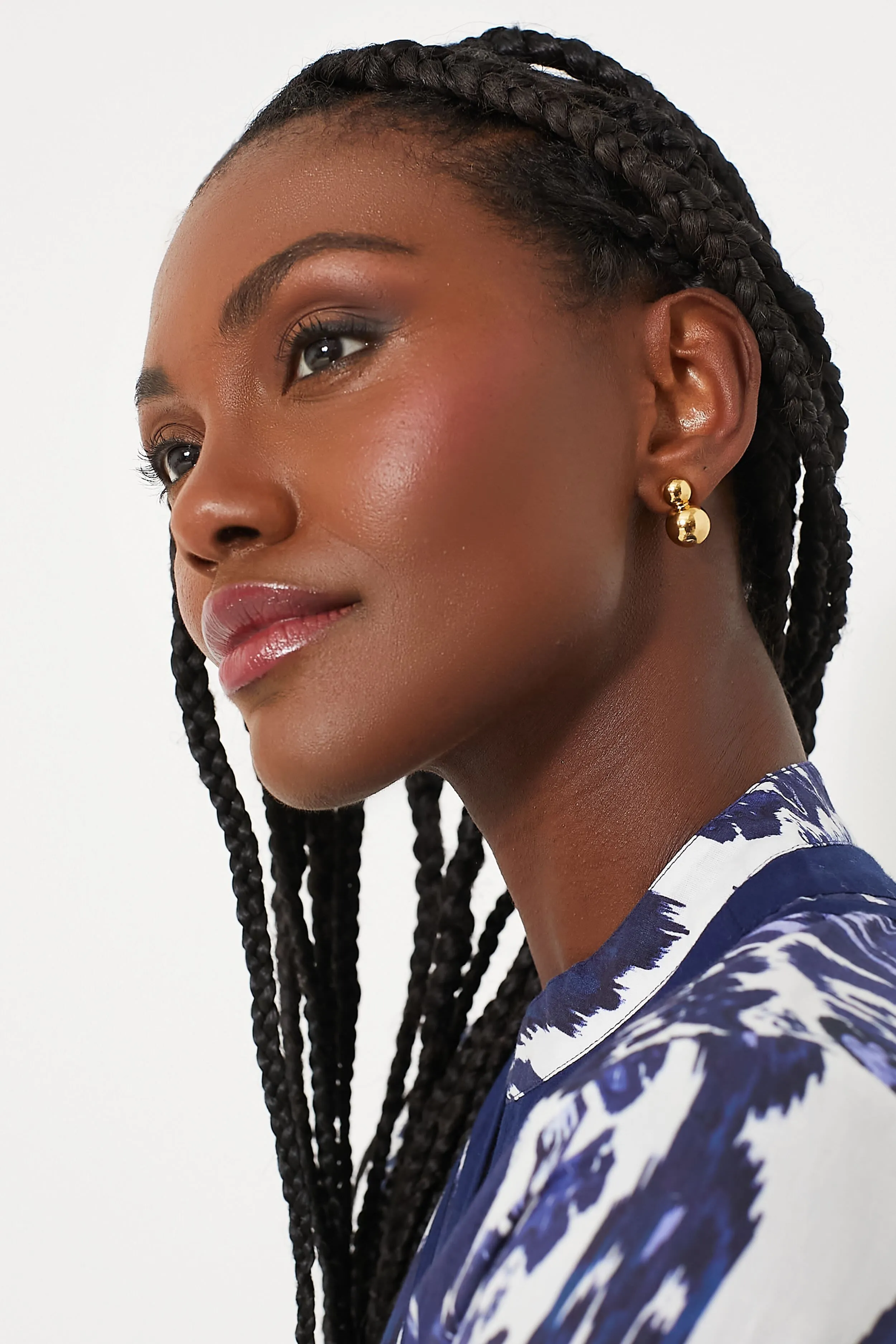 Gold Inga Earrings sold by Tuckernuck product image thumbnail 3