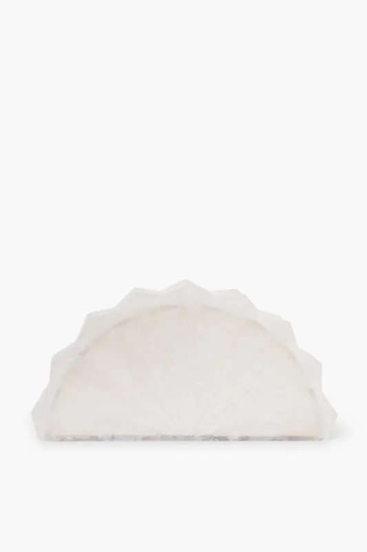 Pearl Speck Esme Clutch sold by Tuckernuck