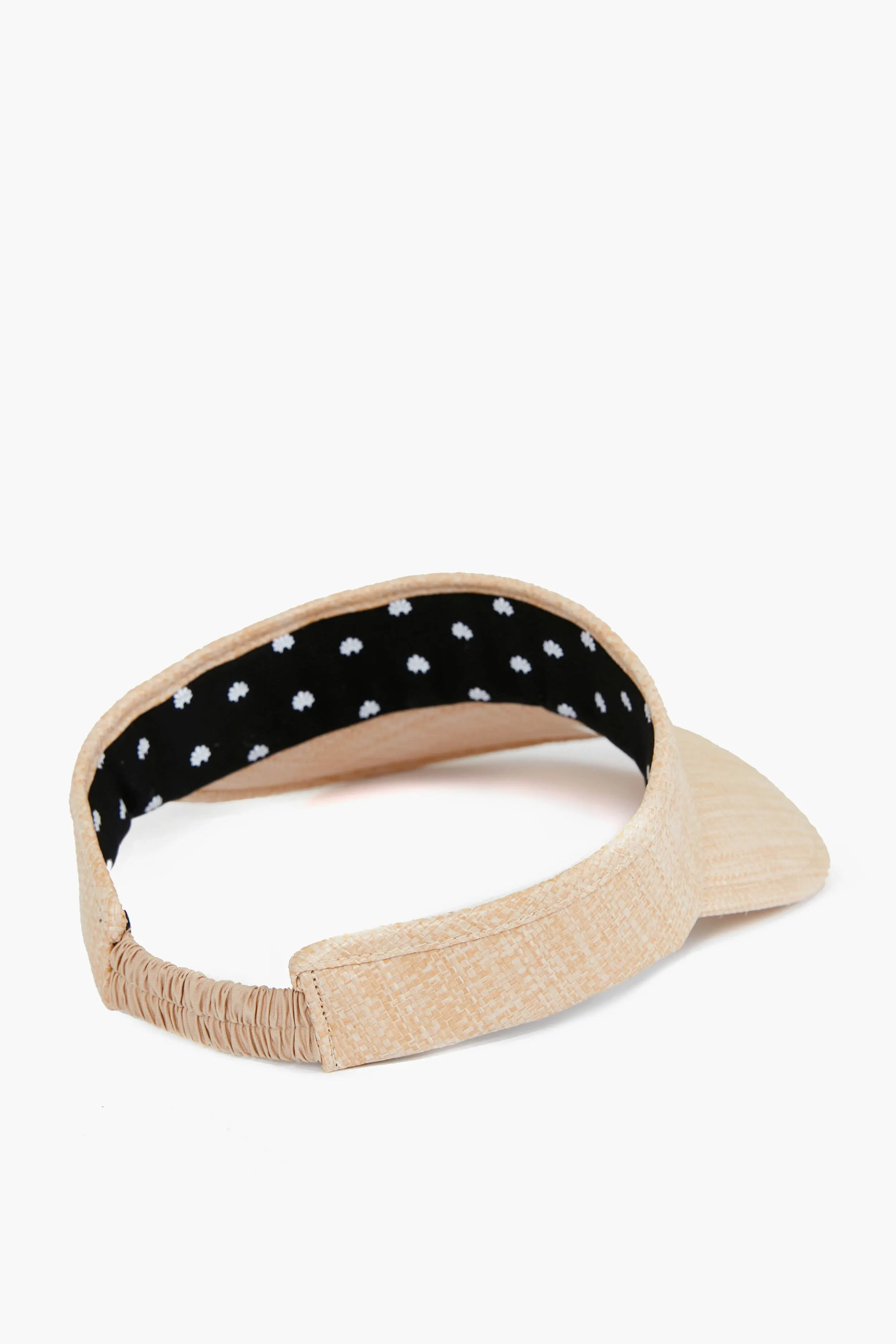 Natural Straw Visor sold by Tuckernuck product image thumbnail 3