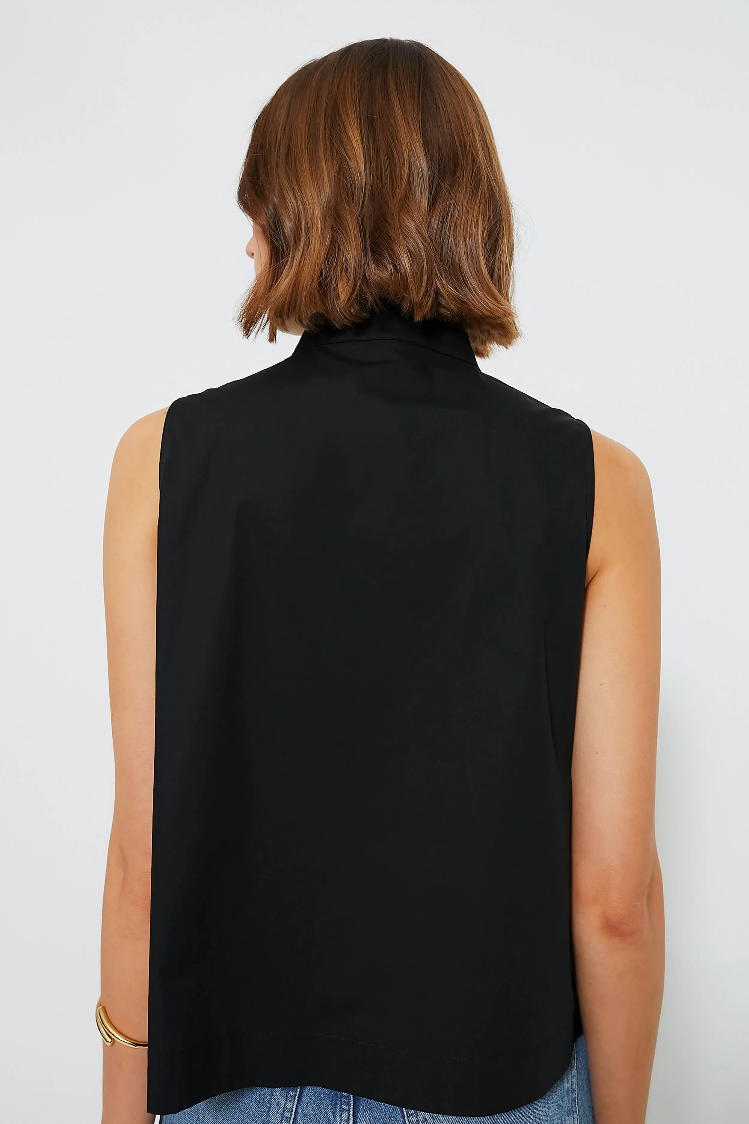 Black Sleeveless Celeste Top sold by Tuckernuck product image thumbnail 4