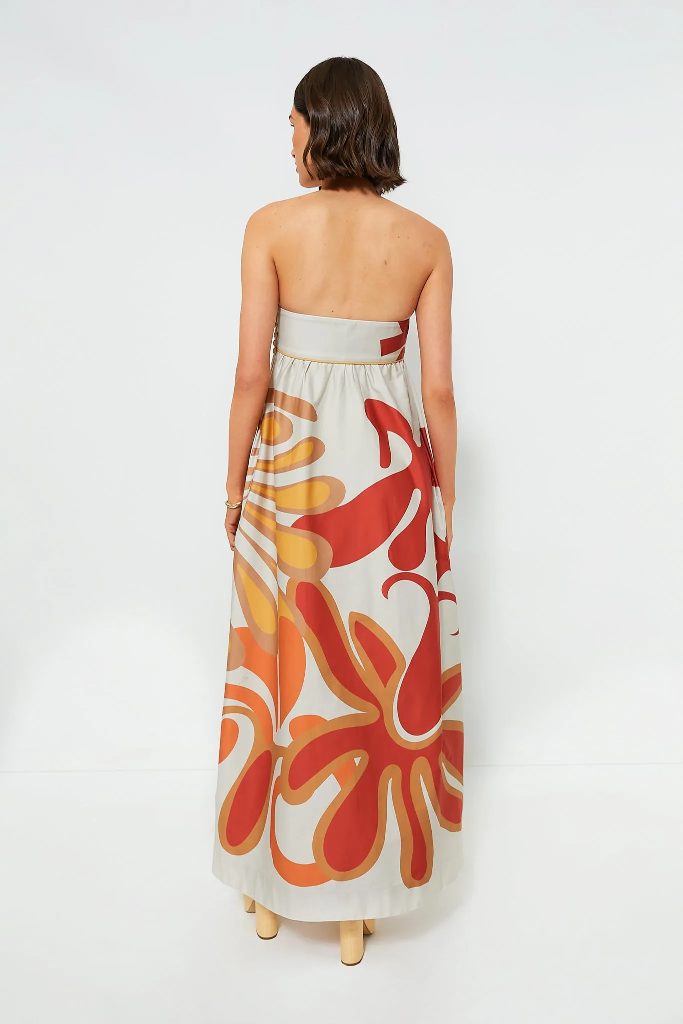 Unique Algae Strapless Long Dress sold by Tuckernuck product image thumbnail 4