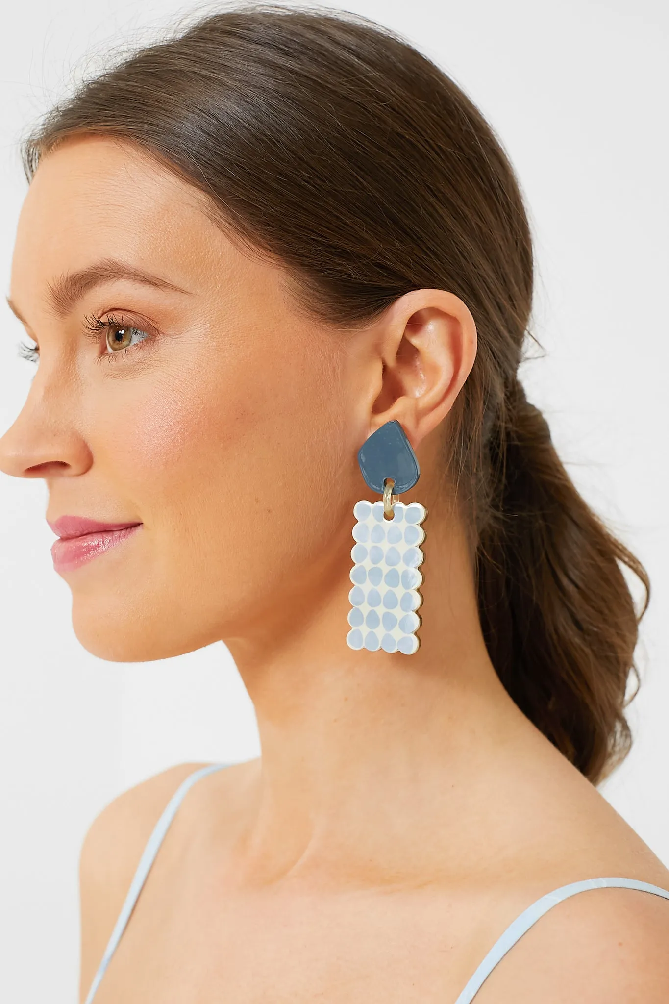 Blue Atlantic Cabana Earrings sold by Tuckernuck product image thumbnail 2