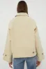 Khaki Drew Short Trench Coat sold by Tuckernuck