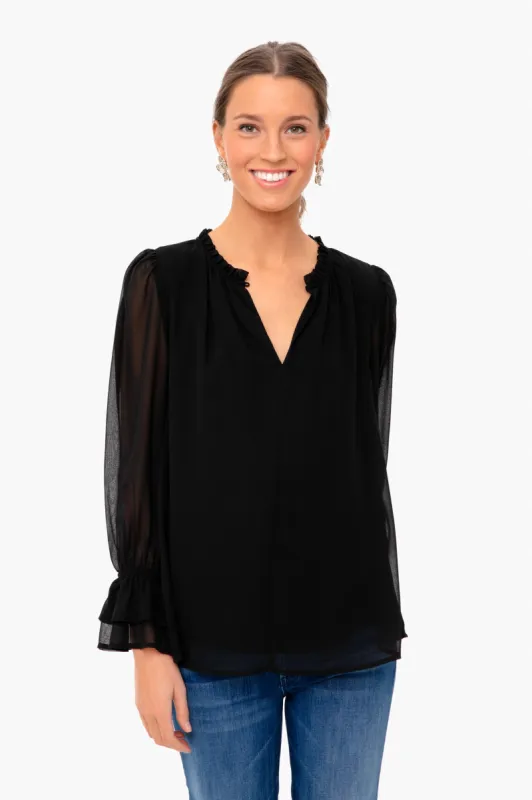 Noir Darby Blouse sold by Tuckernuck