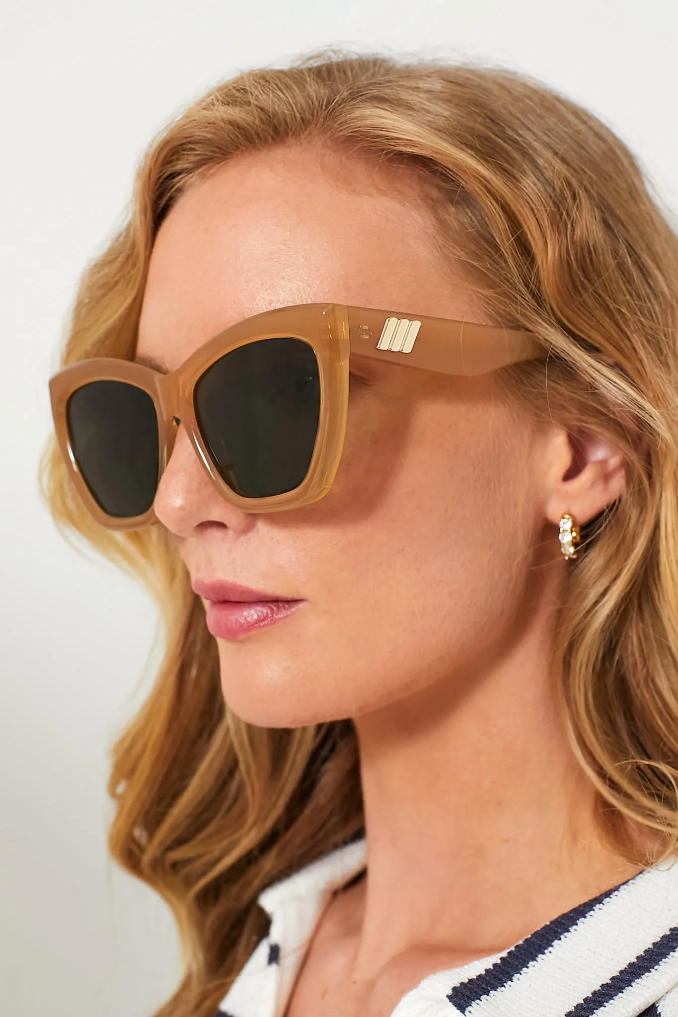 Tan Vamos Sunglasses sold by Tuckernuck product image thumbnail 2