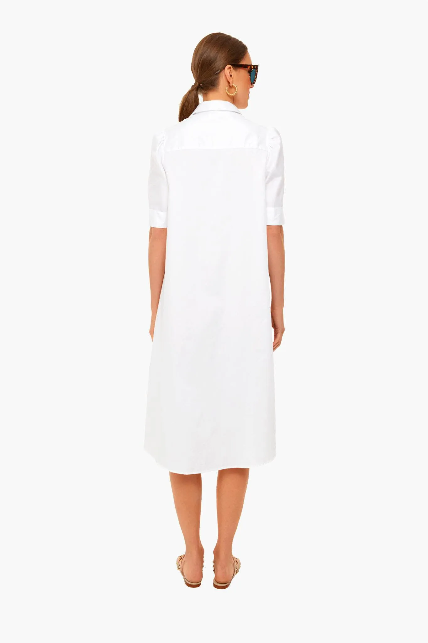 White Kayla Dress sold by Tuckernuck product image thumbnail 4