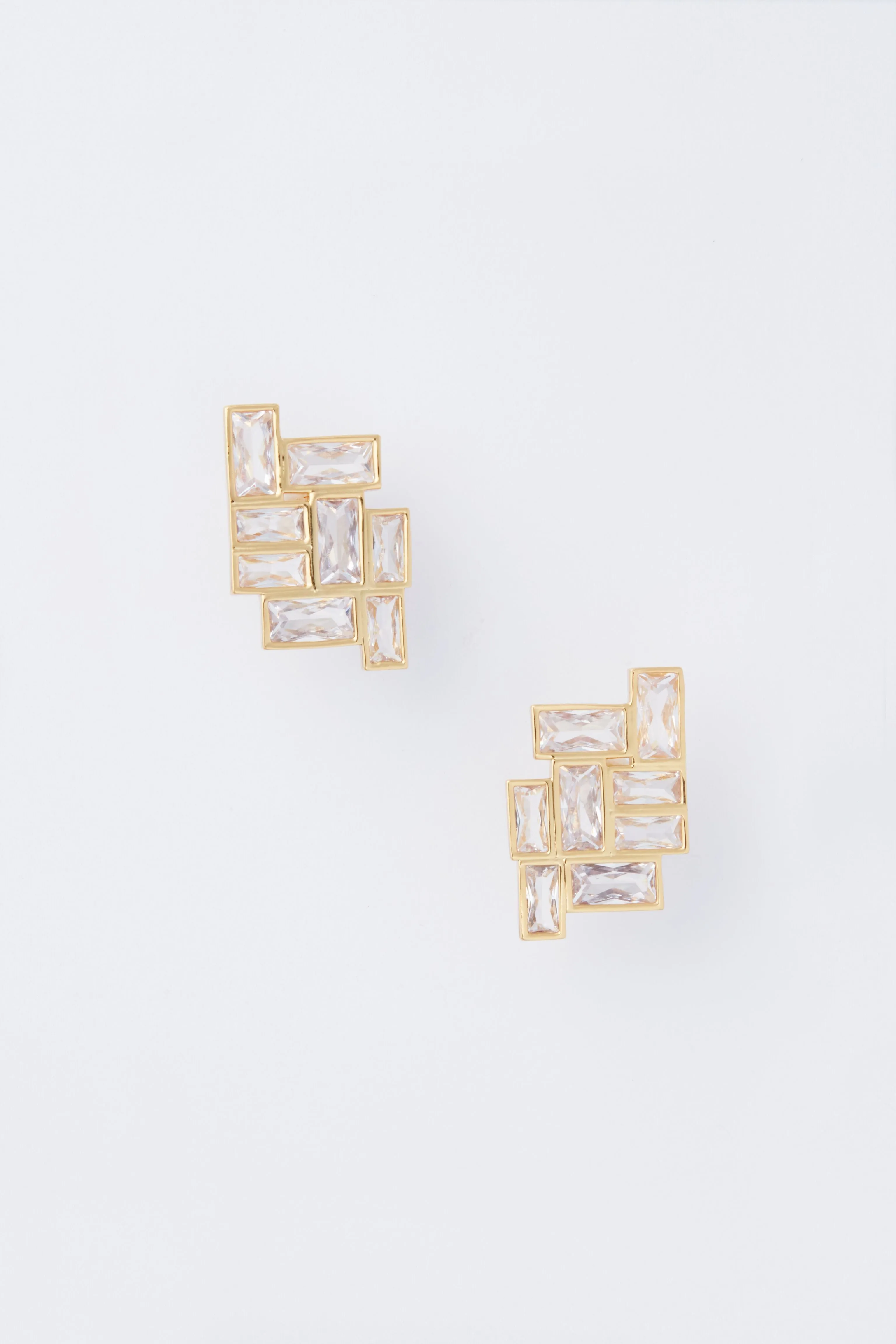 Crystal Lottie Studs sold by Tuckernuck