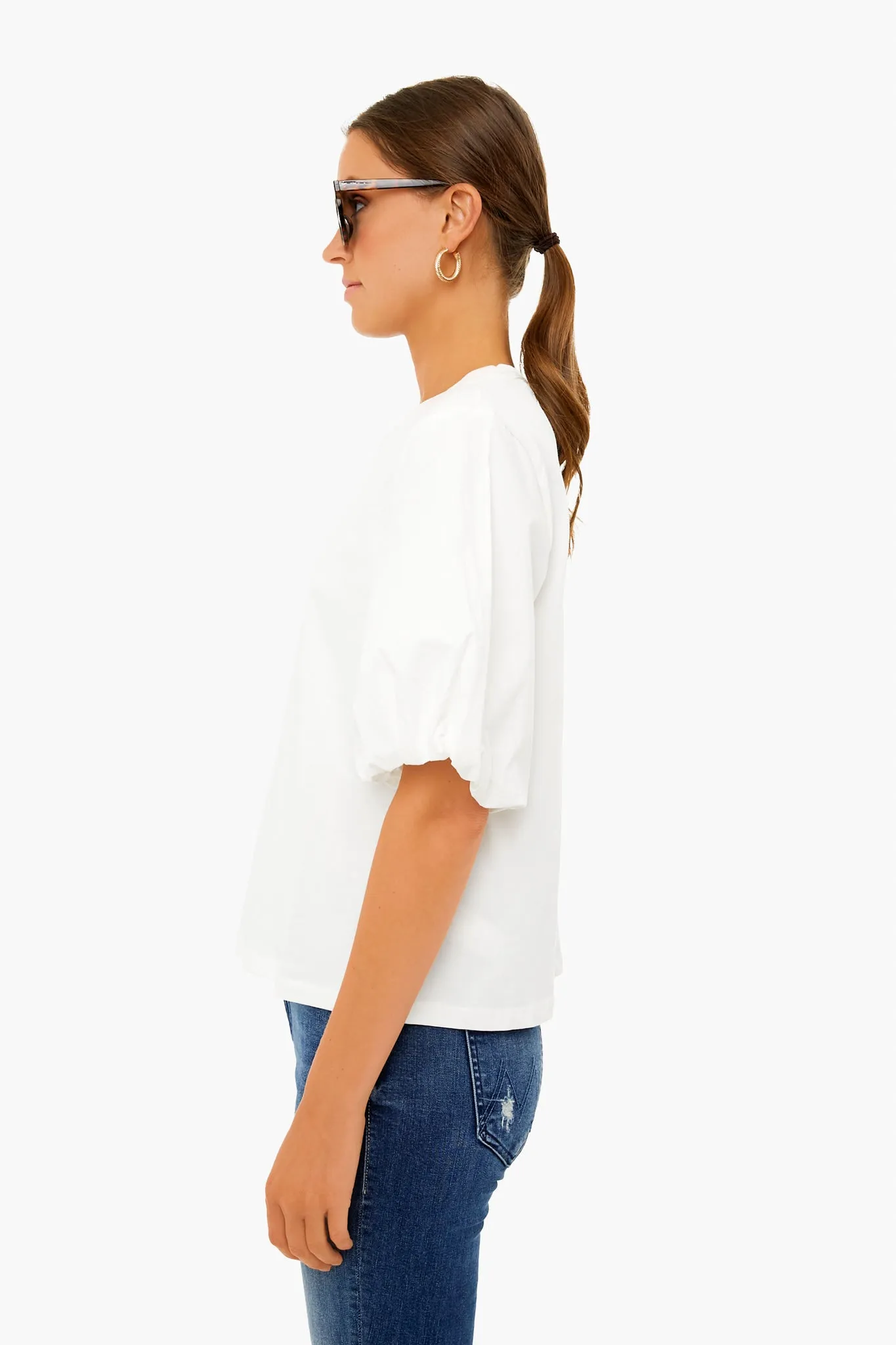 White Jenna Top sold by Tuckernuck product image thumbnail 3