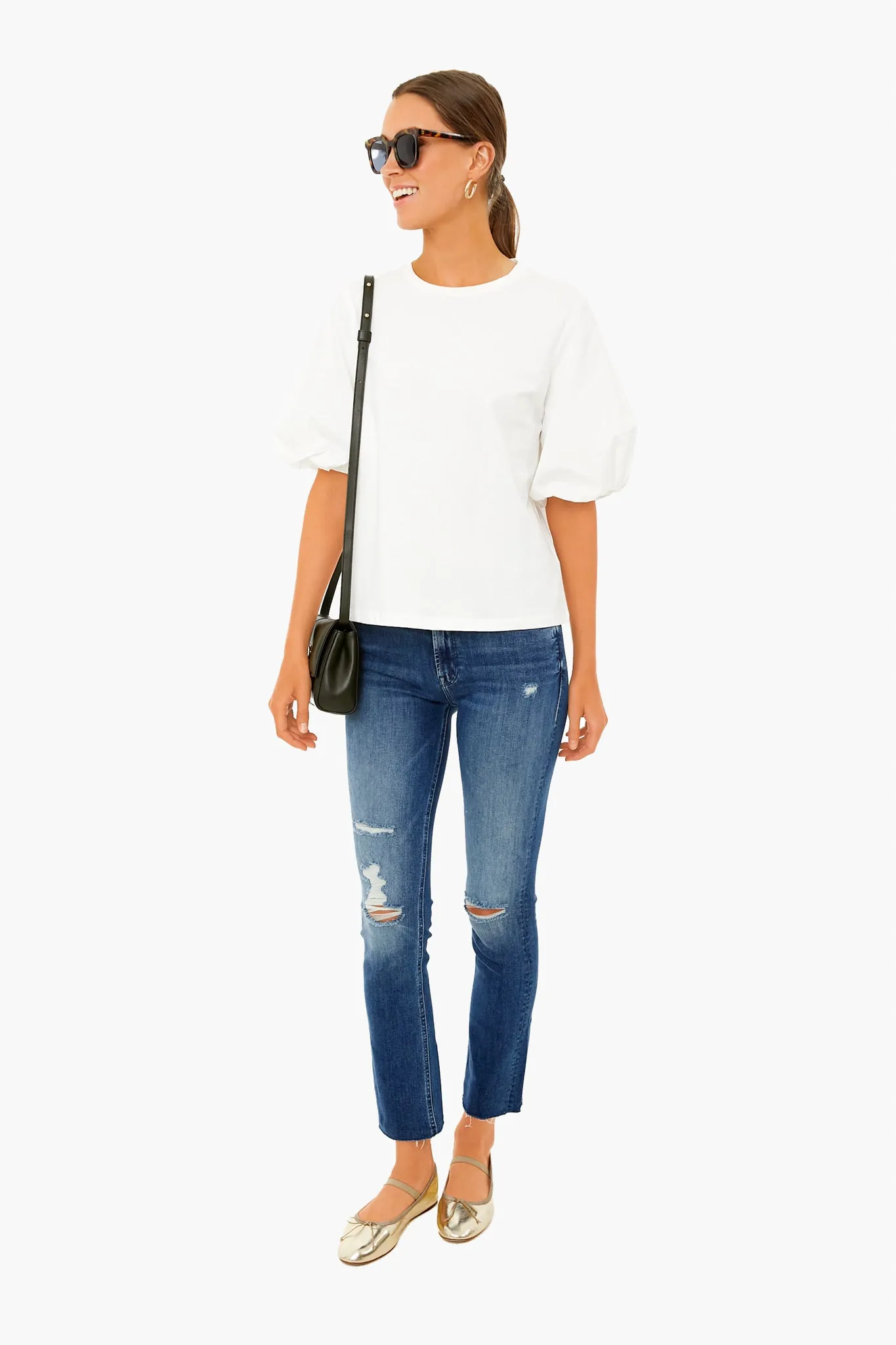 White Jenna Top sold by Tuckernuck product image thumbnail 2