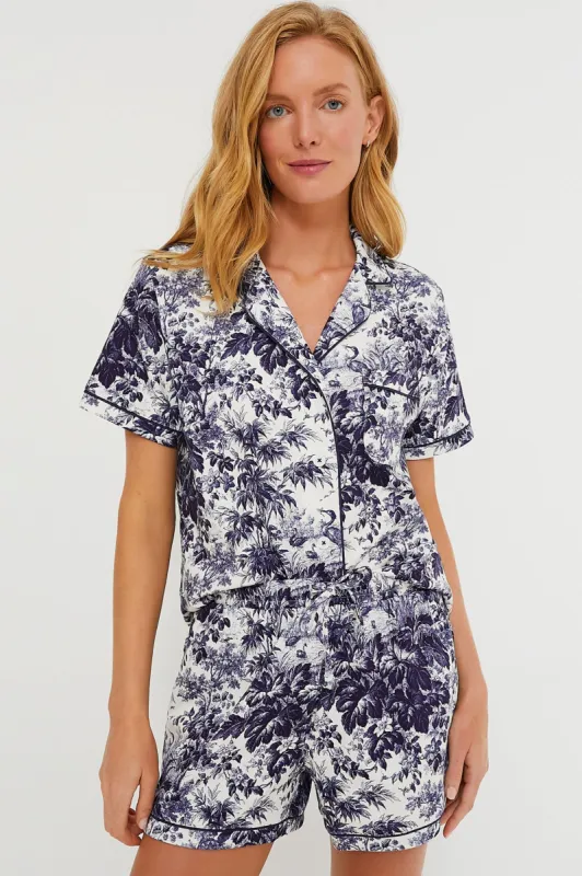 Cypress Toile Pajama Short Set sold by Tuckernuck