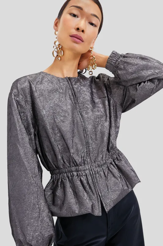 Graphite Thalia Jacket made by Ulla Johnson