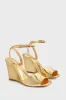 Gold Specchio Yves Wedges sold by Tuckernuck