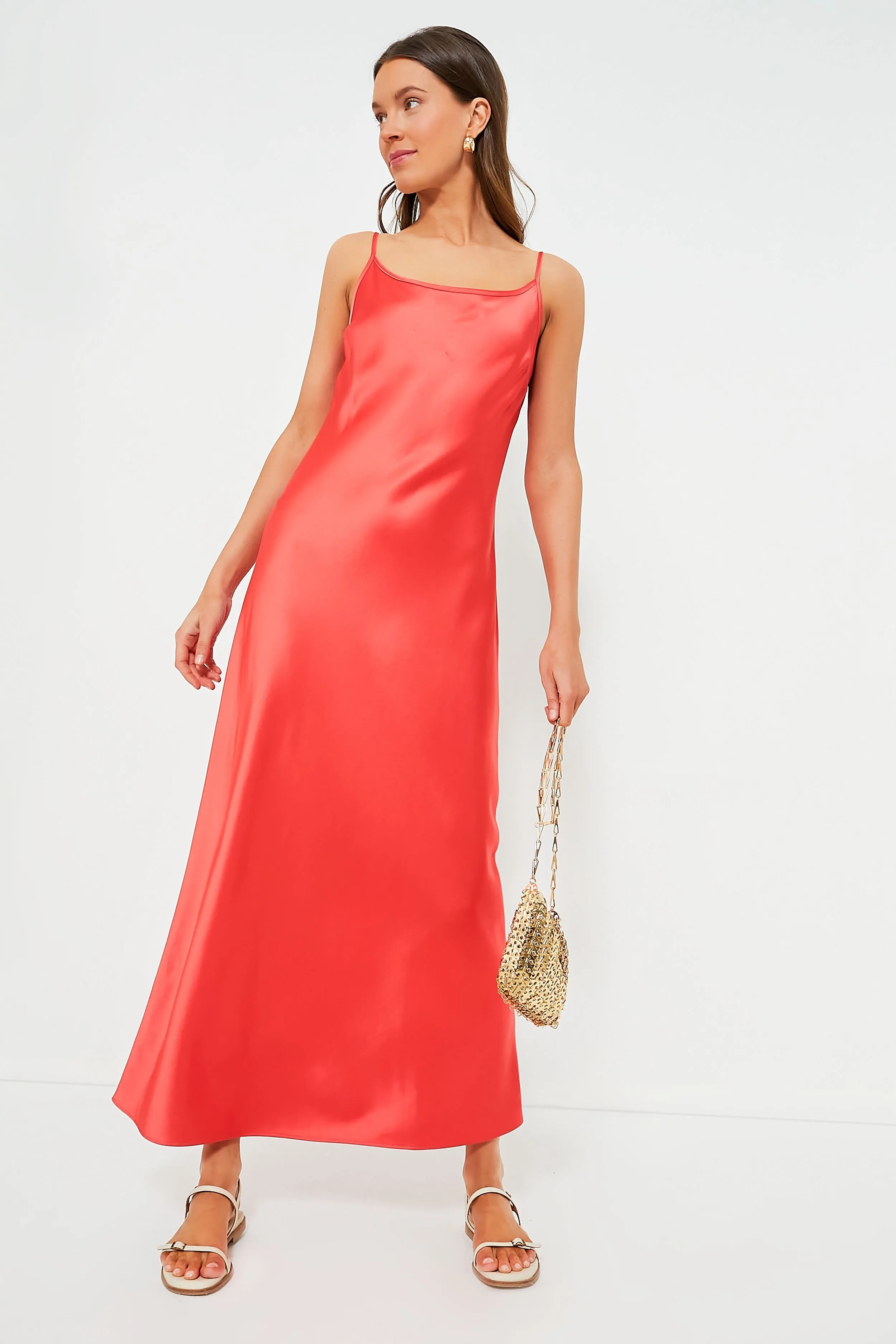Coral Haley Slip Dress sold by Tuckernuck product image thumbnail 2