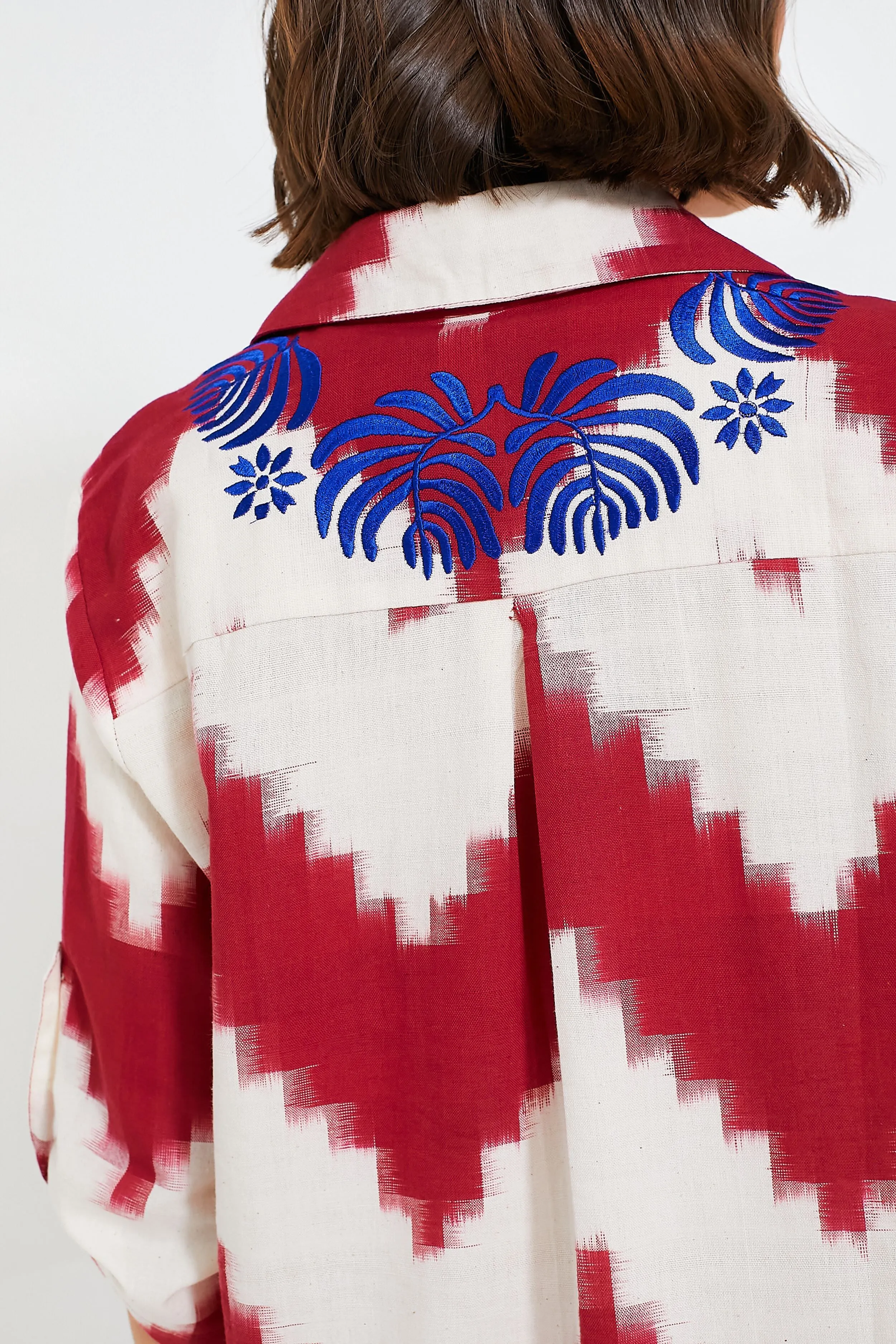 Madu Red Chemisier sold by Tuckernuck product image thumbnail 5