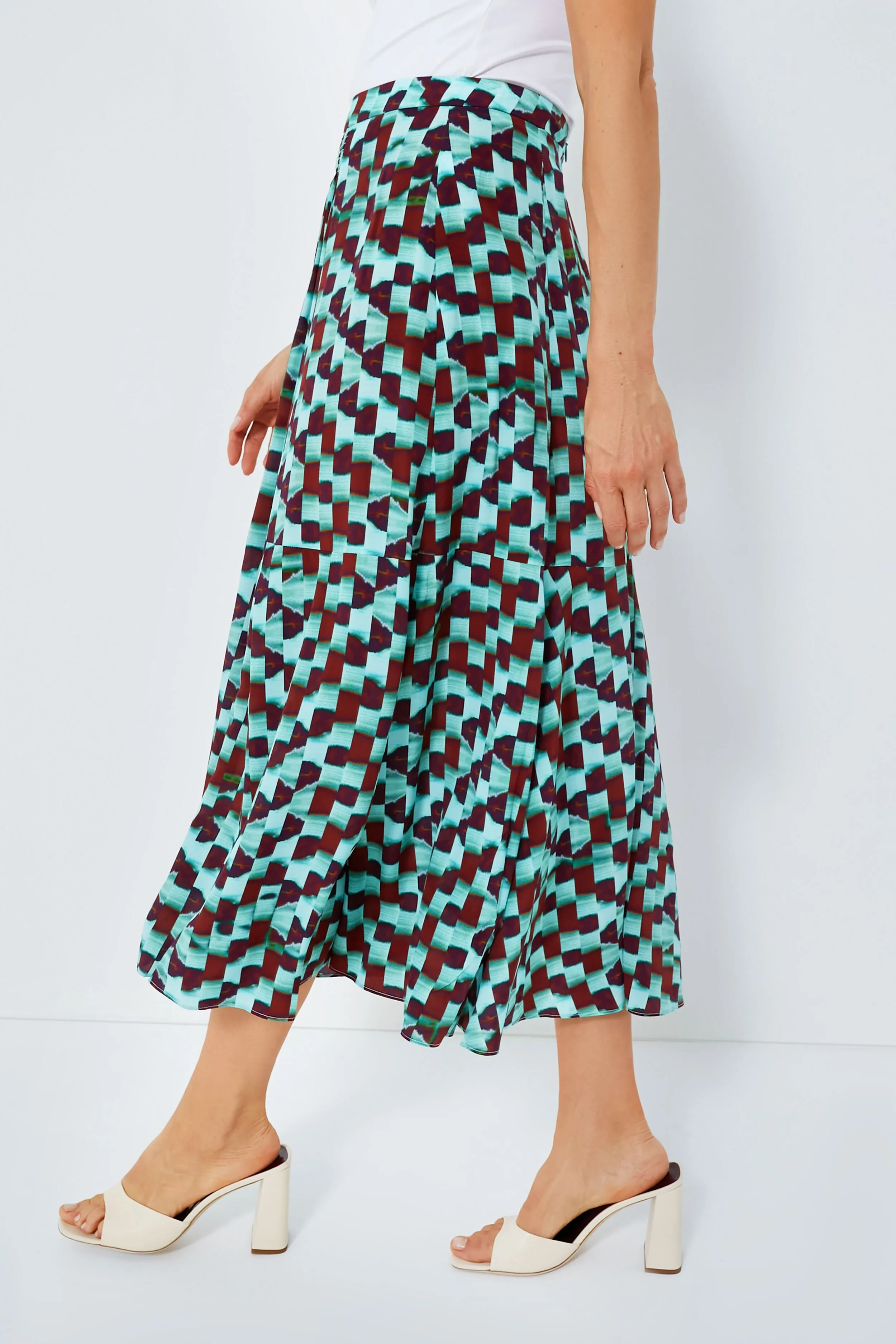 Subway Tile Tucker Skirt sold by Tuckernuck product image thumbnail 3