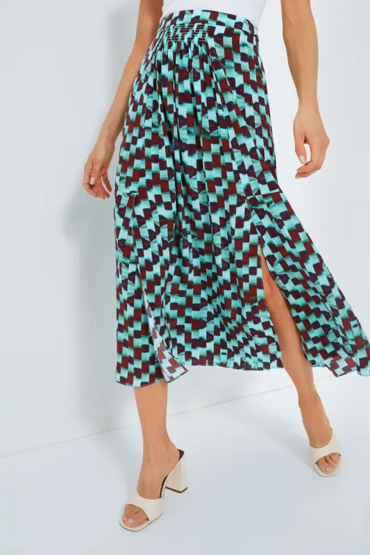 Subway Tile Tucker Skirt sold by Tuckernuck