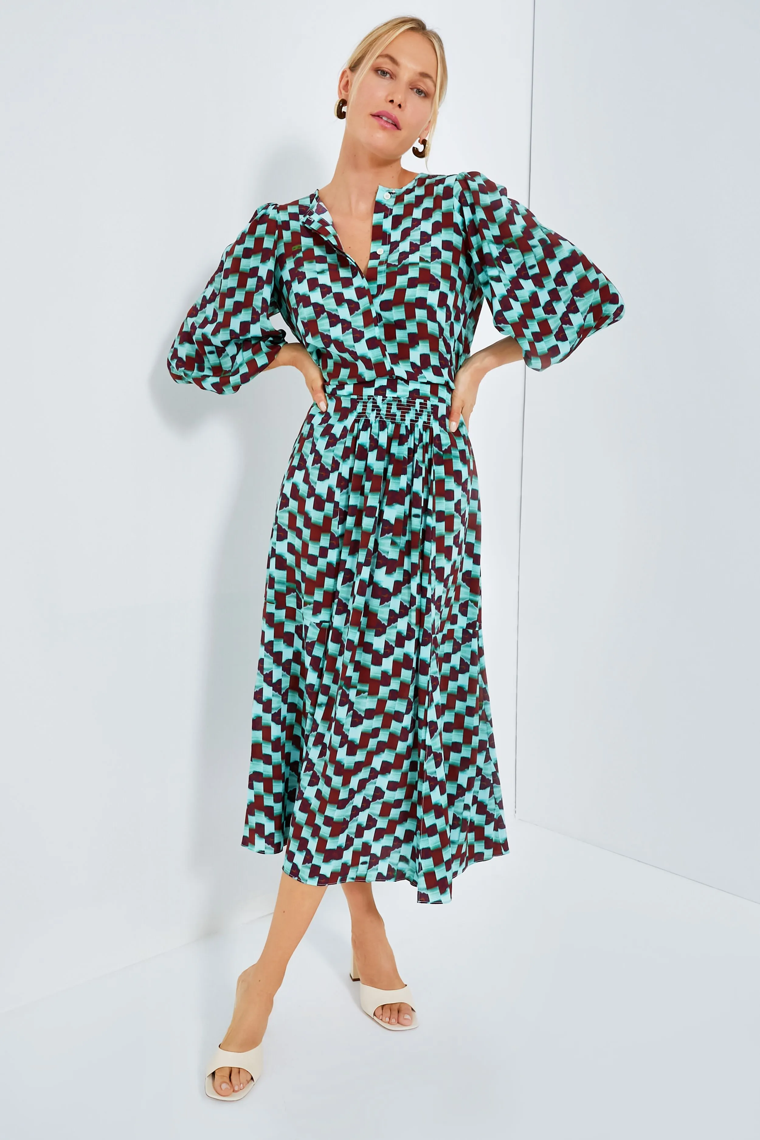 Subway Tile Tucker Skirt sold by Tuckernuck product image thumbnail 2