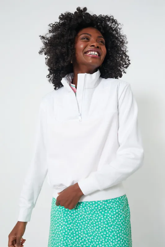 Long Sleeve Cashmere Touch 1/4 Zip Pullover sold by Tuckernuck