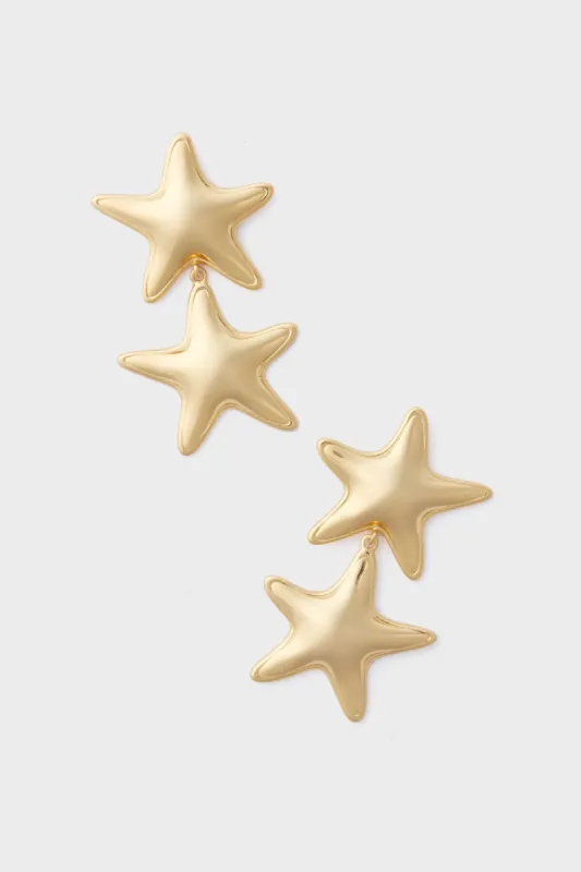 Gold Malia Earrings sold by Tuckernuck