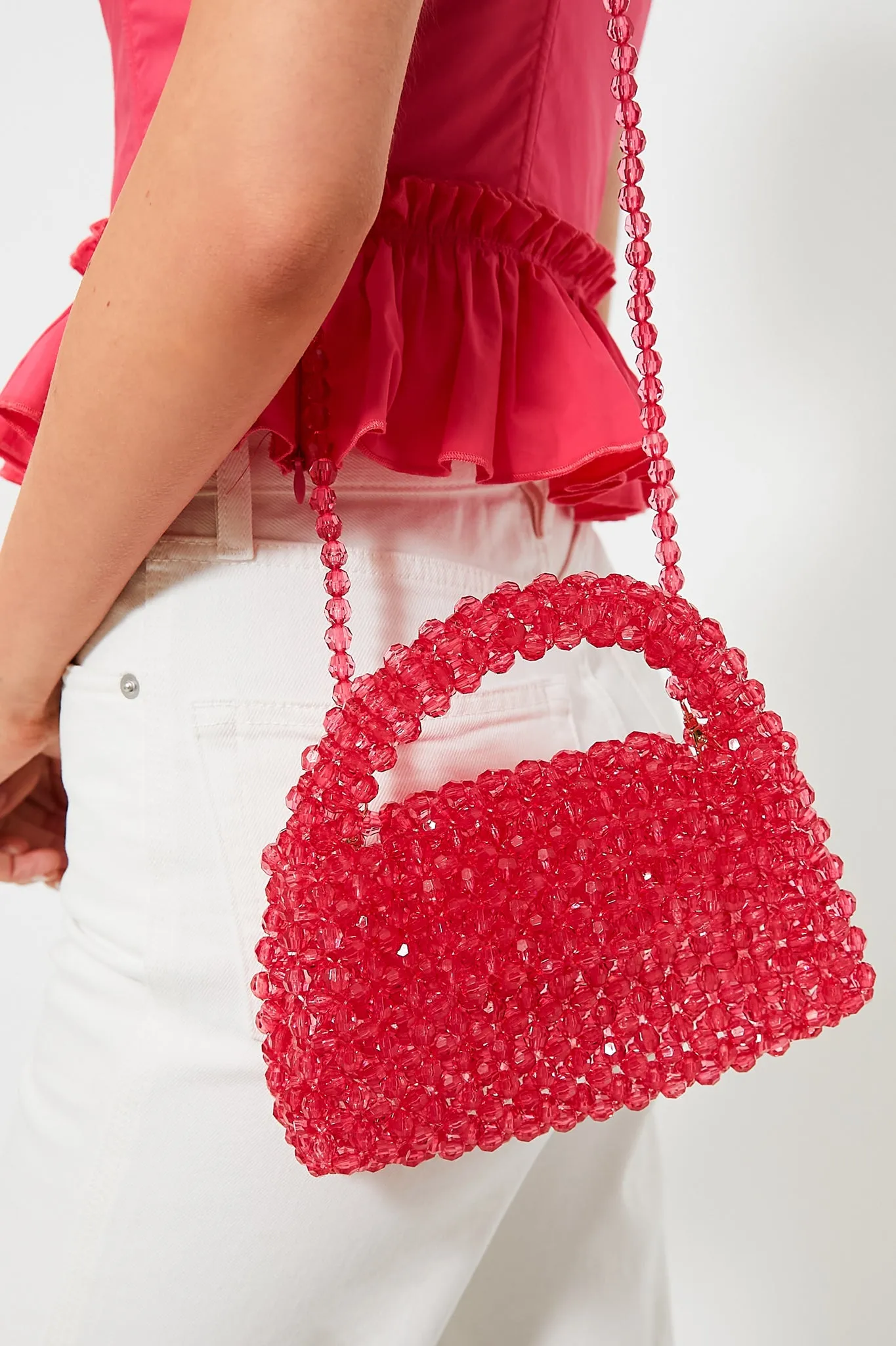 Fuchsia Dolly Bag sold by Tuckernuck product image thumbnail 3