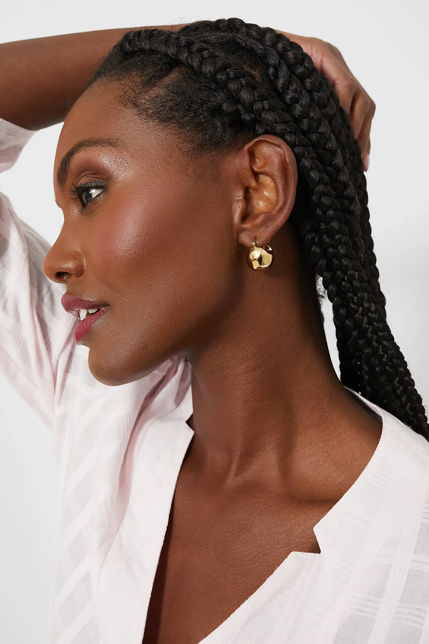 Gold Ingrid Earrings sold by Tuckernuck product image thumbnail 2