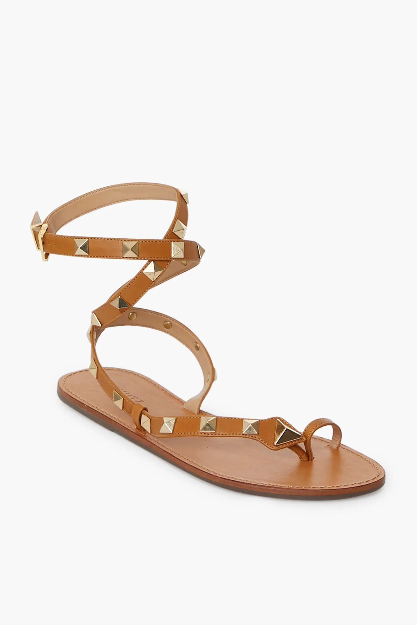 Golden Ochre Courtney Studs Sandals sold by Tuckernuck