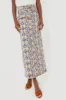 Safari Print Denim Maxi Slit Skirt sold by Tuckernuck