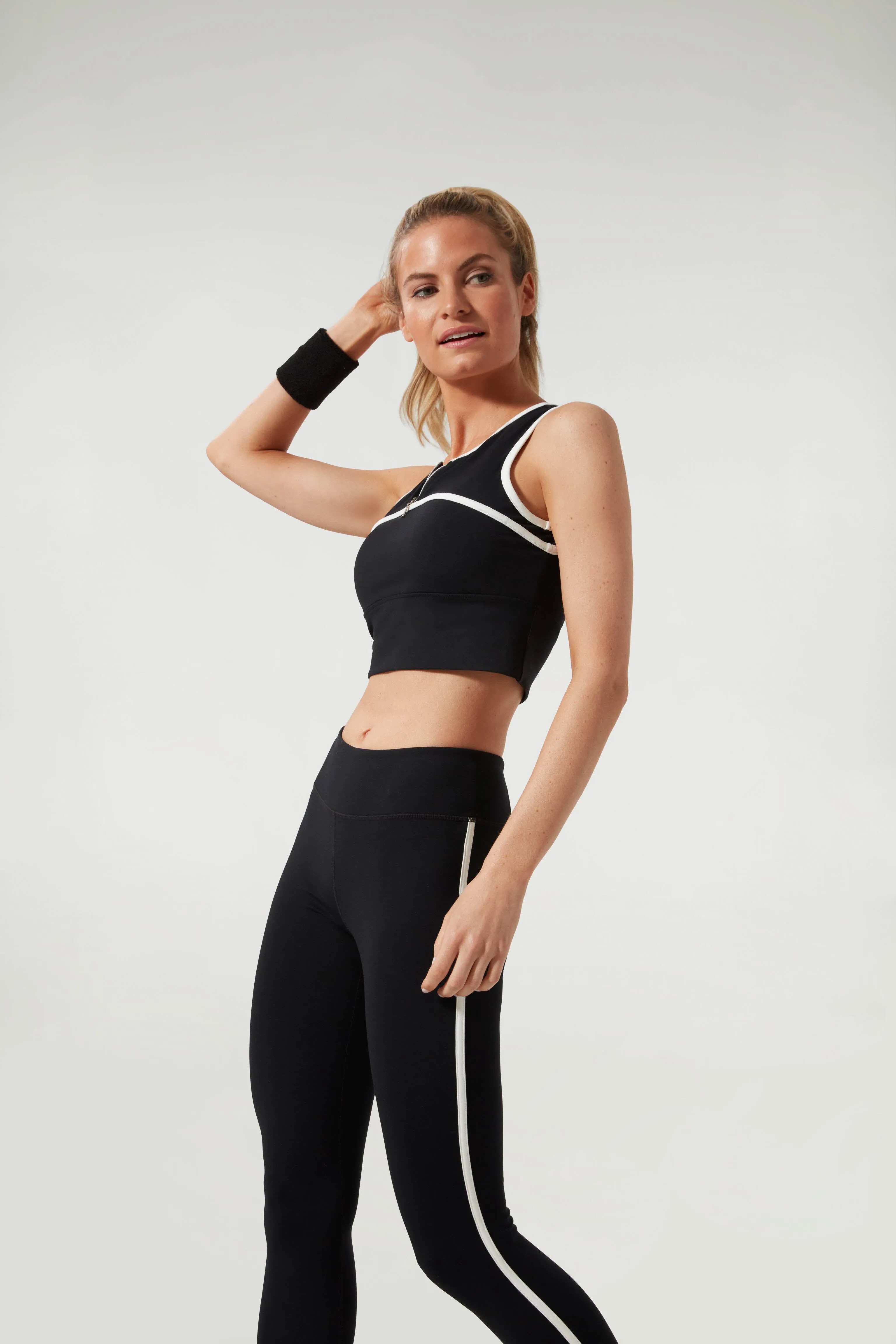 Black Piped Jean Bra Top sold by Tuckernuck product image thumbnail 4