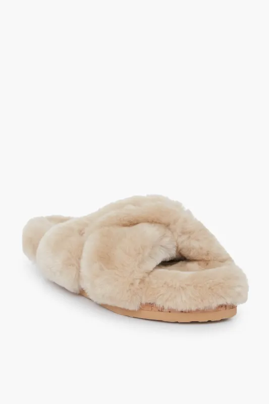 Beige Bella Slides sold by Tuckernuck