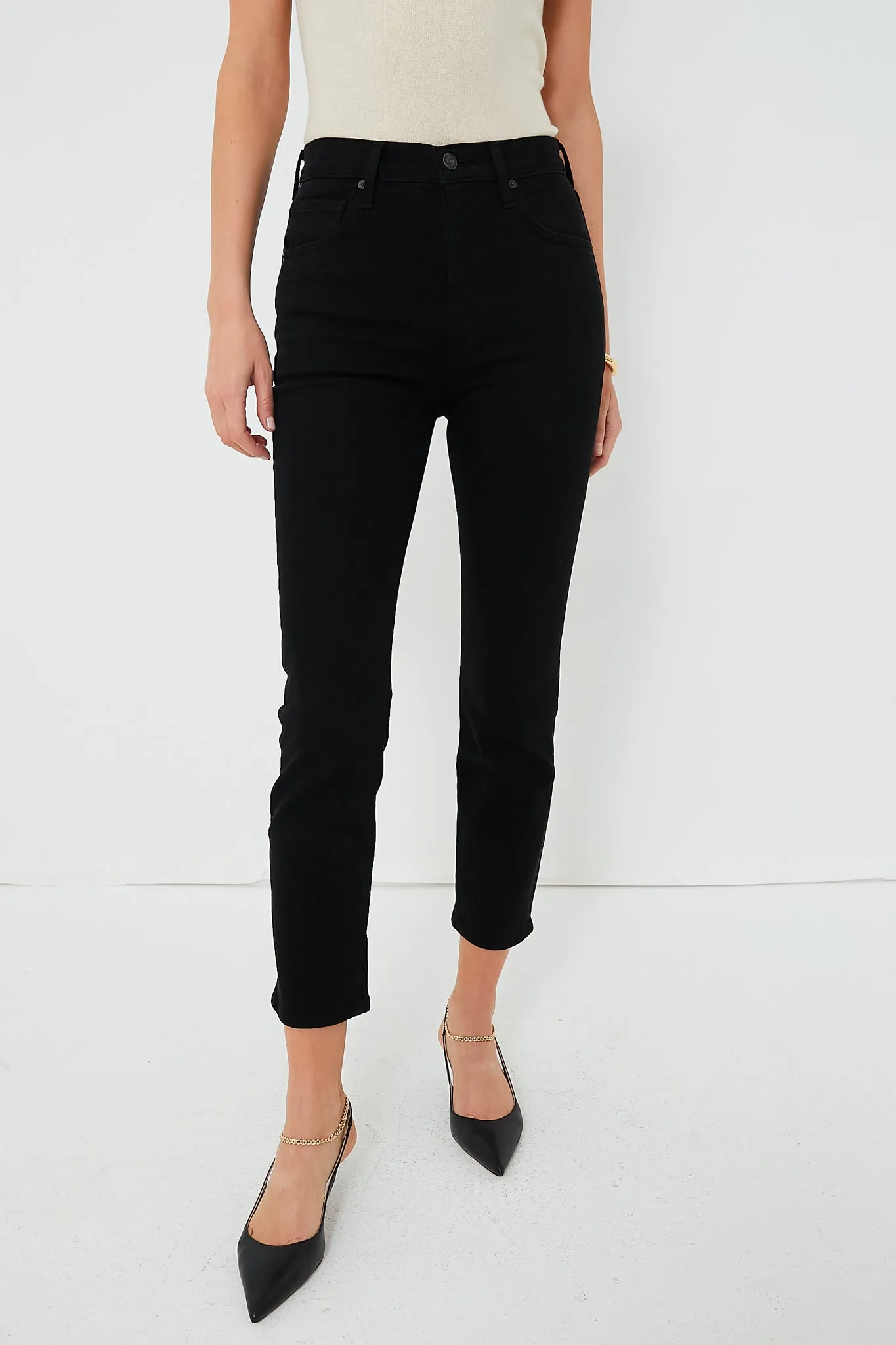 Jet Black Jolene High Rise Vintage Slim sold by Tuckernuck