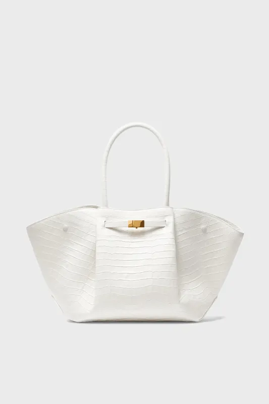 Off White Croc Effect New York Bag sold by Tuckernuck