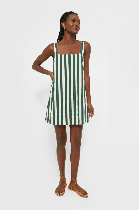 Jade Stripe Cassie Dress sold by Tuckernuck
