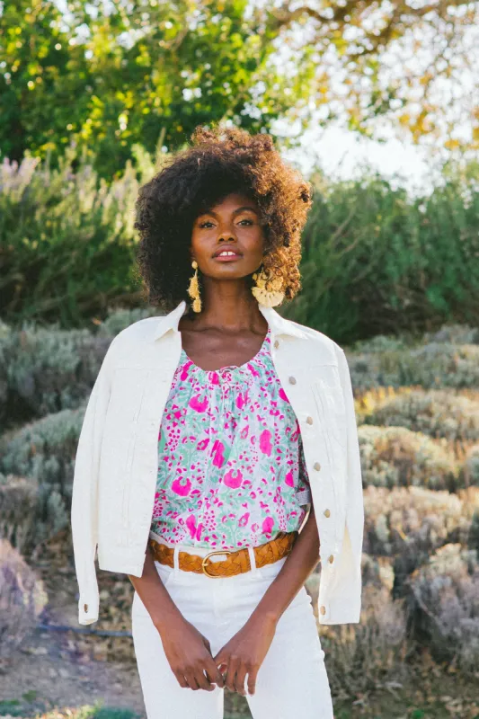 Exclusive White Denim Jacket sold by Tuckernuck