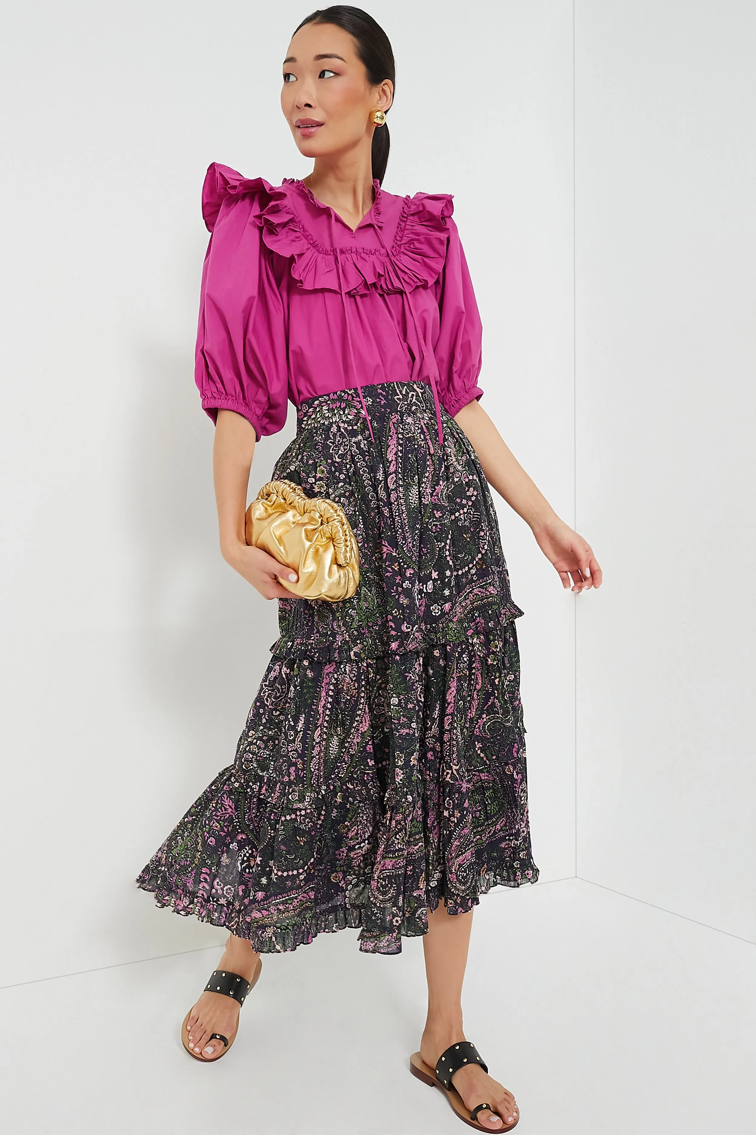 Black Imma Capri Sandals sold by Tuckernuck product image thumbnail 2