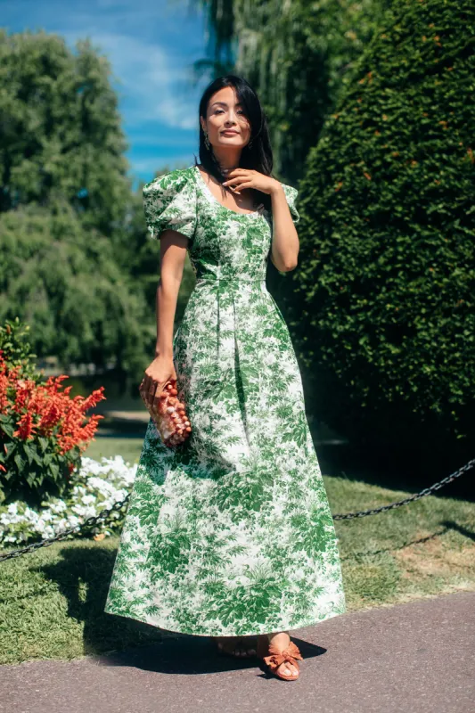 Cypress Toile Amelia Gown made by Tuckernuck