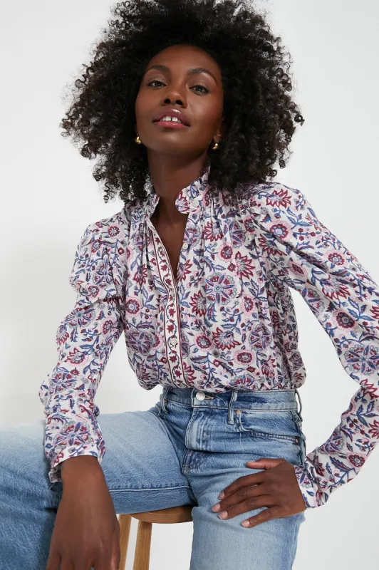 Amazon Floral Artemis Shirt sold by Tuckernuck