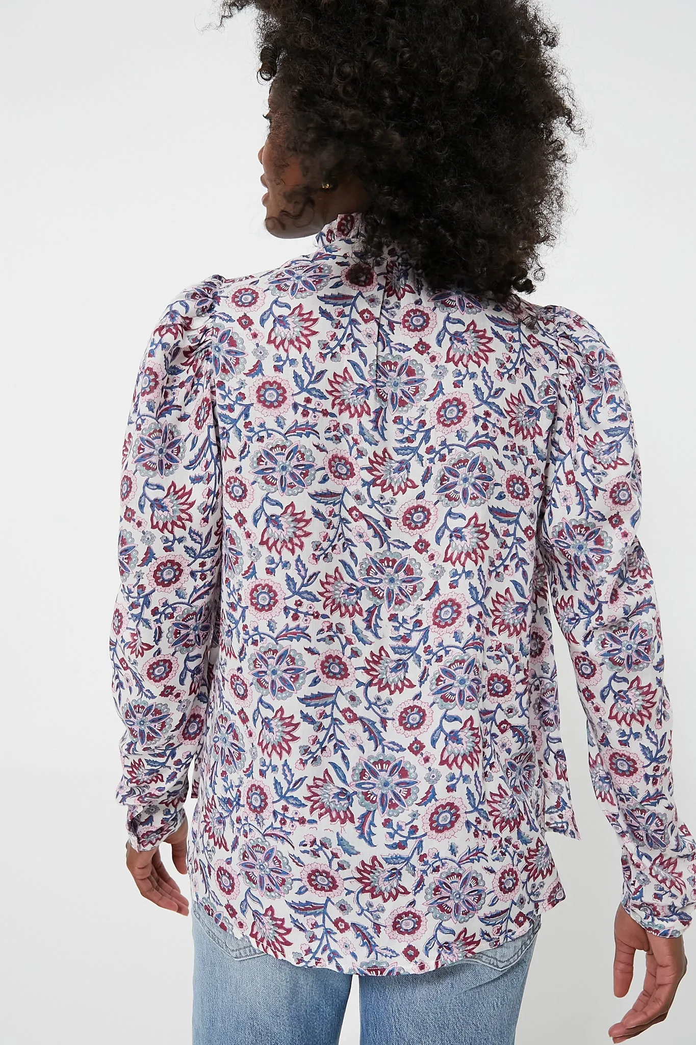 Amazon Floral Artemis Shirt sold by Tuckernuck product image thumbnail 5