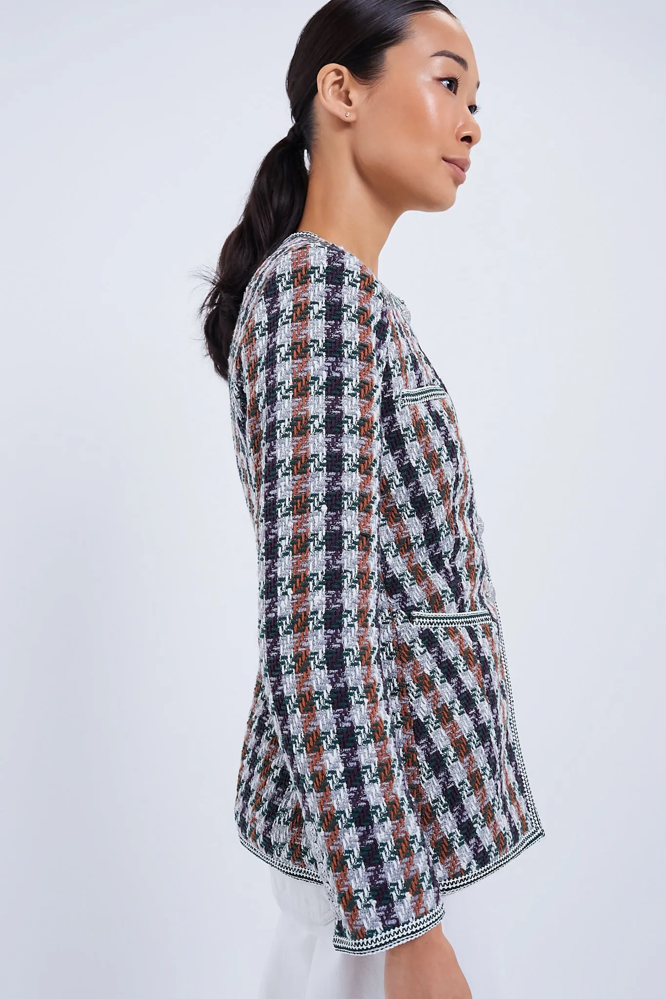 Light Forest Multi Alessia Jacket sold by Tuckernuck product image thumbnail 3