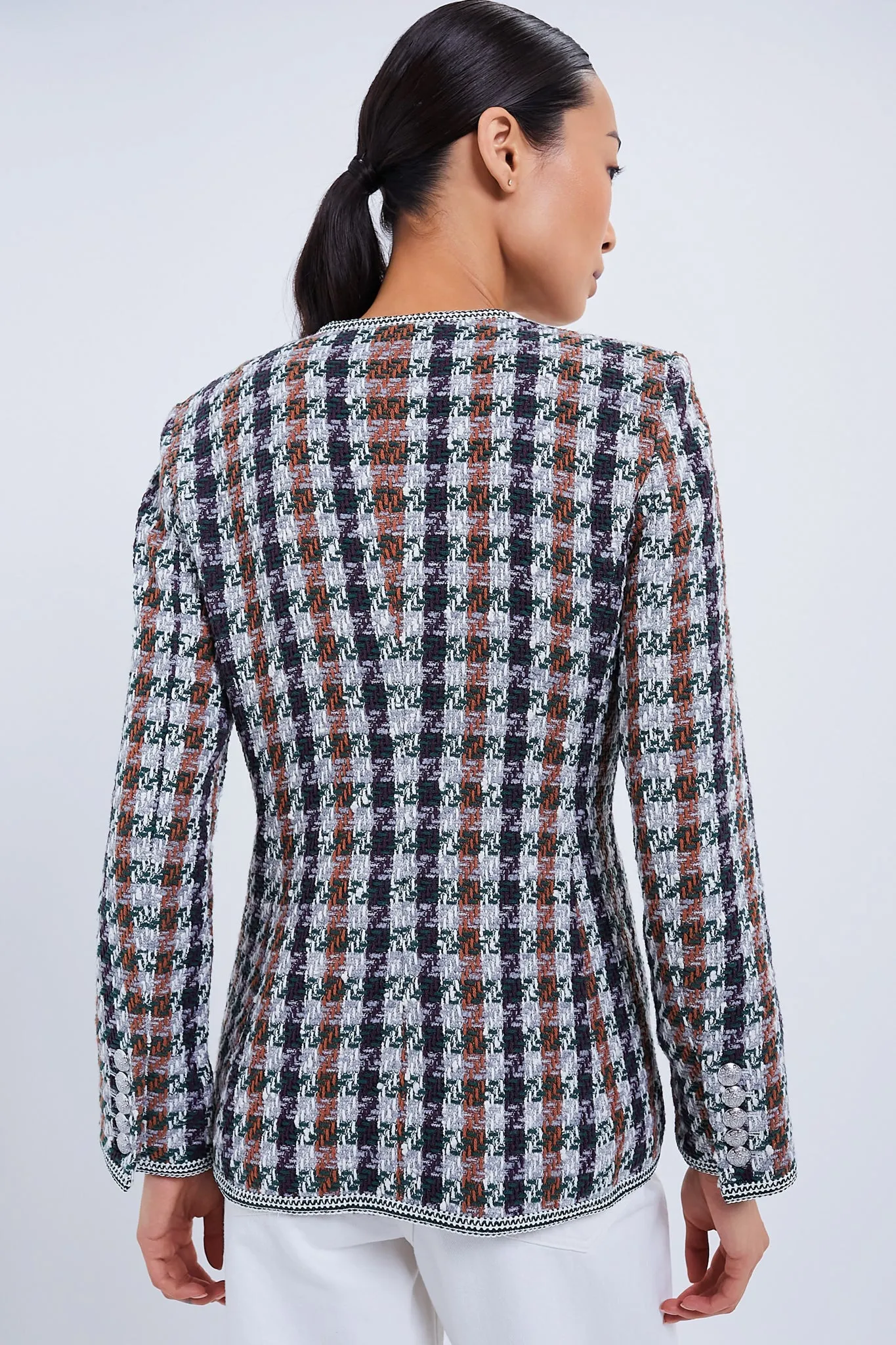 Light Forest Multi Alessia Jacket sold by Tuckernuck product image thumbnail 4