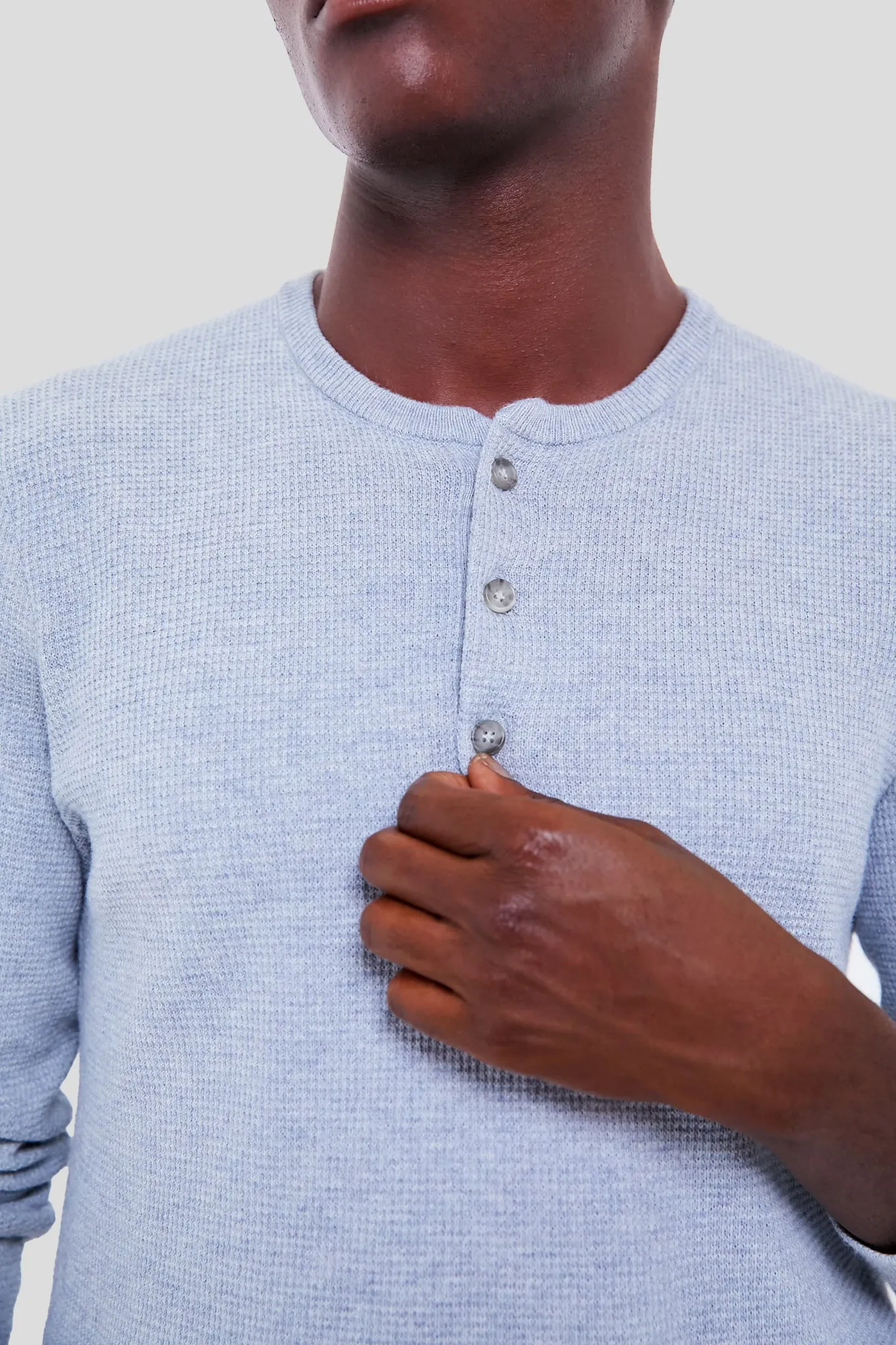 Misty Heather Henley Sweater sold by Tuckernuck product image thumbnail 4