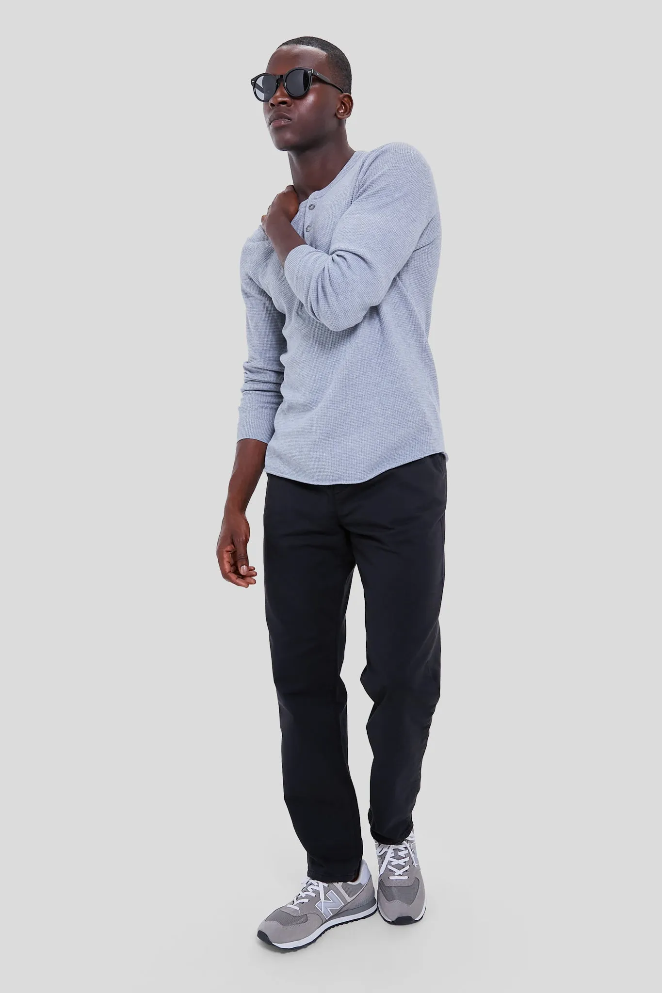 Misty Heather Henley Sweater sold by Tuckernuck product image thumbnail 5