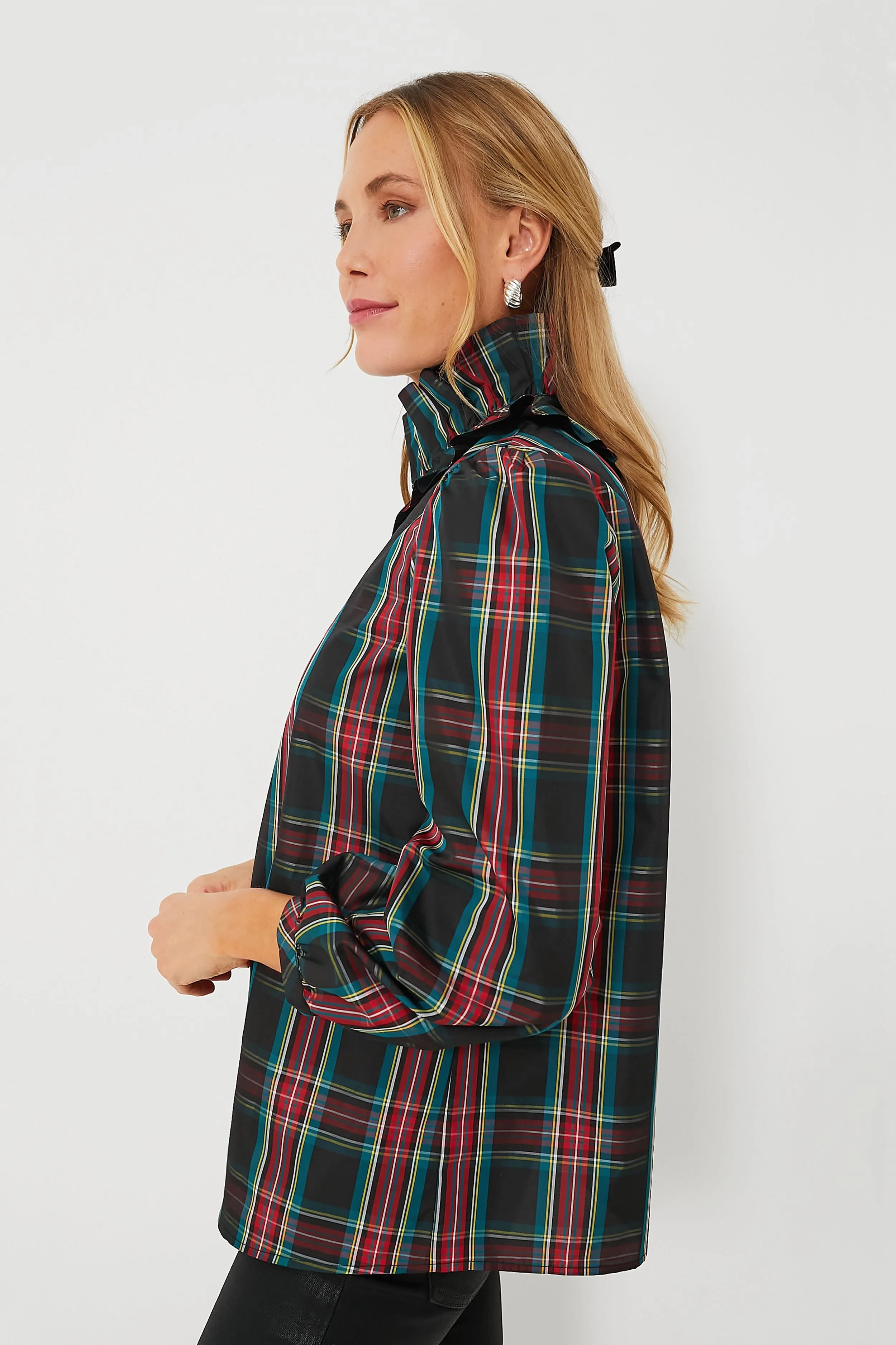 Highland Tartan Bouvier Blouse sold by Tuckernuck product image thumbnail 3